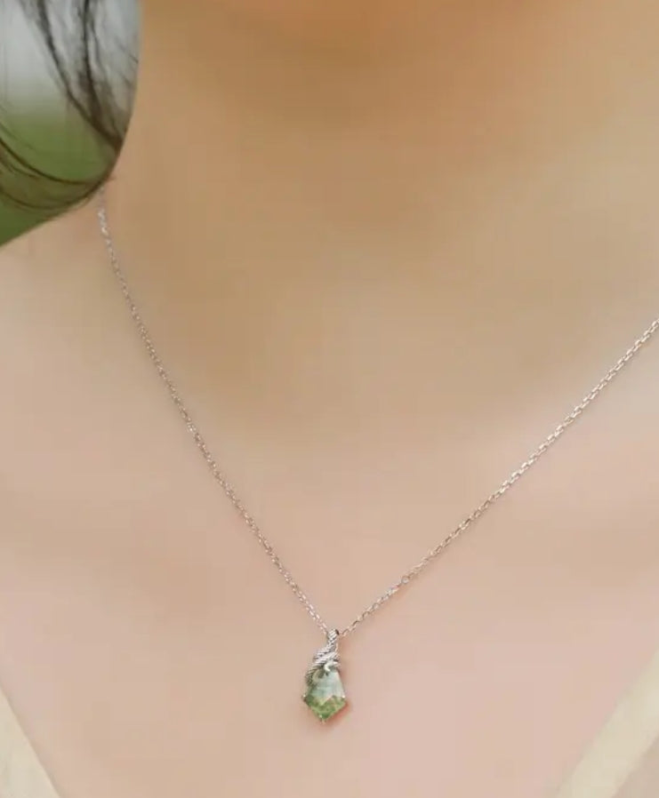 Transformation Snake sterling Silver Necklace